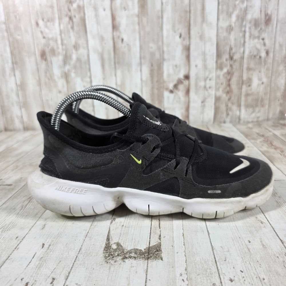 Nike Free RN 5.0 Womens Running Shoes Black White AQ1316-003 Size 8